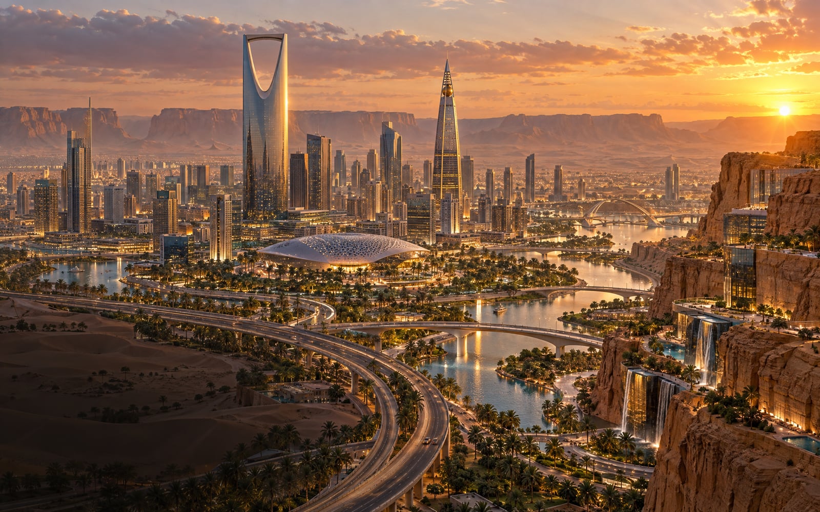 Giga-scale masterplanned development